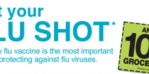 Safeway & Affiliate Stores: Get Flu Shot, Receive 10% Coupon + More