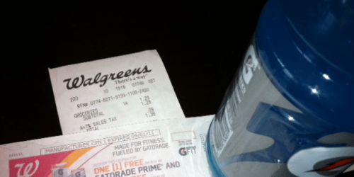 Walgreens: The Gatorade Catalina Printed for Me! :)