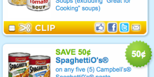 2 Rare Campbell's Coupons + Rite Aid Deal