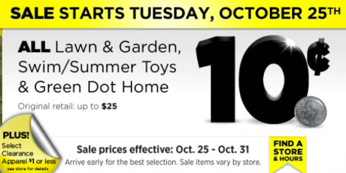 Dollar General: 10¢ Summer Sale (Starts Today)