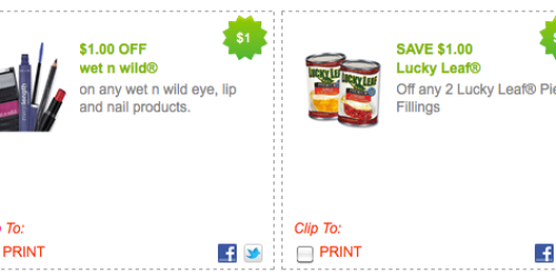 $1/1 Wet 'N Wild Cosmetic Coupon, $2/1 Ester-C Coupon (& More!) + Walgreens and Walmart Deal