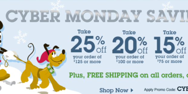 DisneyStore.com: Get up to 25% Off + Free Shipping (= Great Deals on Sleepwear, Blankets and More!)