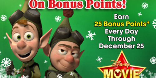 Disney Movie Rewards: Earn 5 More Points
