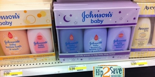 Target: *HOT* Johnson & Johnson and Aveeno Baby Gift Sets as Low as $1.49