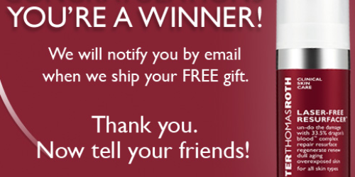FREE Peter Thomas Roth Laser-Free Resurfacer (First 20,000!)