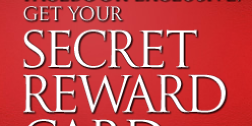 *HOT* FREE Victoria’s Secret Reward Card (Valued at $10, $50, $100 or $500!)
