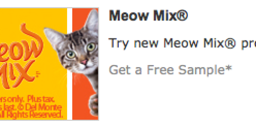 FREE Sample Cup of Meow Mix Paté Toppers + Coupon