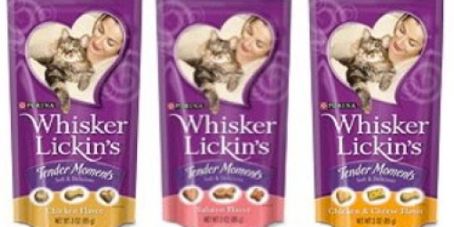PetSmart: $0.25 Whisker Lickin’s Cat Treats
