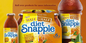 Rare $1/1 Snapple Tea or Juice Drink Coupon