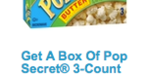 Disney Movie Rewards: FREE Box of Pop-Secret Popcorn Only 75 Points