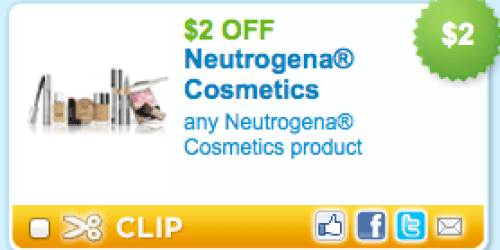 *HOT* $2/1 ANY Neutrogena Cosmetics Coupon & New Rebate (Starting 1/8) + More New Coupons