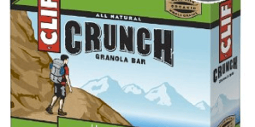 Amazon: Two 10-Count Boxes of Clif Crunch Bars Only $6.78 Shipped