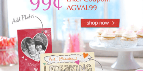 American Greetings Valentine’s Day Cards Only $0.99 Shipped (Includes Free Stamp!)