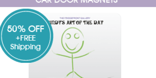 Vistaprint: *HOT* Personalized Dry Erase Magnet, Rubber Stamp, Pen, Business Cards, Bumper Sticker (+ More!) Only $4.99 Shipped