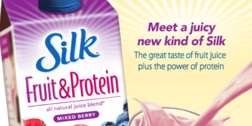 Win a Free Quart of Silk Fruit & Protein and $1/1 Coupons (60 Winners Daily!)