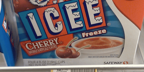 Safeway: Icee 4-Packs $0.49 (No Coupons Needed!)