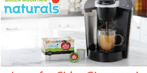 *HOT* FREE 12-Count Green Mountain Naturals Hot Apple Cider K-Cups (Facebook)