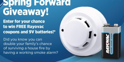 Rayovac Batteries: Facebook & Twitter Giveaways