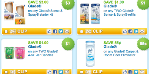 9 New Glade Coupons + CVS Scenario