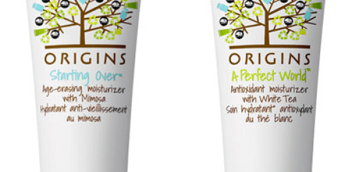Free Full Size Origins Moisturizer on April 22nd (Just Trade in Your Current Skincare!)