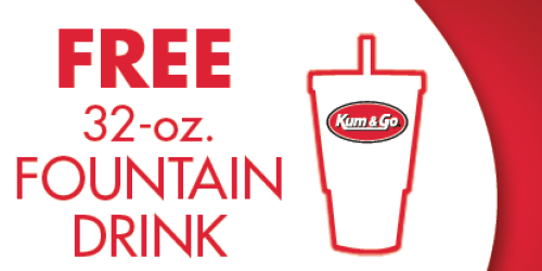 Kum & Go: Free Fountain Drink (Today Only)