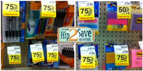 CVS: 50-75% Off School & Teacher Supplies (Including Avery, Bic, Crayola, + More!)