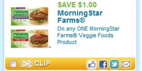 High Value $1/1 MorningStar Farms Coupon Reset + Walmart Deal