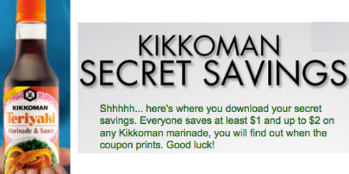 High-Value Kikkoman Marinade Coupon (Facebook)