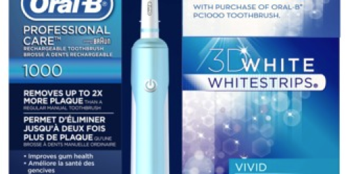 *HOT* Target.com: Oral B Professional Care 1000 Rechargeable Toothbrush Only $24.99 Shipped