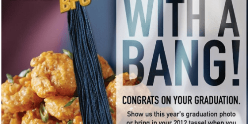 Bonefish Grill: FREE Order of Bang Bang Shrimp for Graduates (Through 6/30)