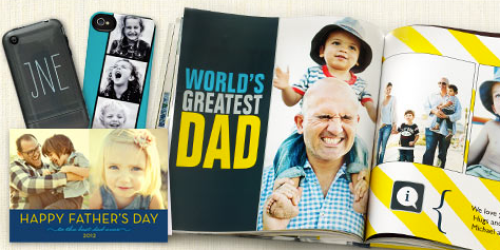 Shutterfly: $10 Off Purchase of $10 or More (Great Gifts for Father’s Day!)