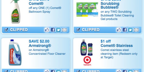 Cleaning Product Coupons + Walmart Deal