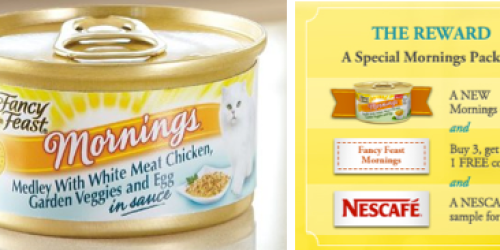 Free Fancy Feast Special Mornings Package Noon EST–Facebook (1st 8,000!)