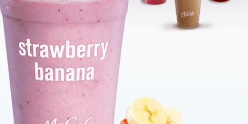 McDonald’s: Buy 1 Get 1 Free McCafe Beverages Coupon (Participating Locations)
