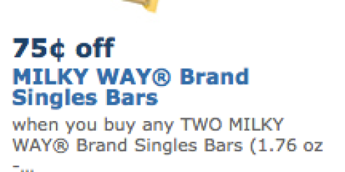 Rare $0.75/2 Milky Way Single Bars Coupon (Reset?!) = Great Deals at CVS & Walgreens