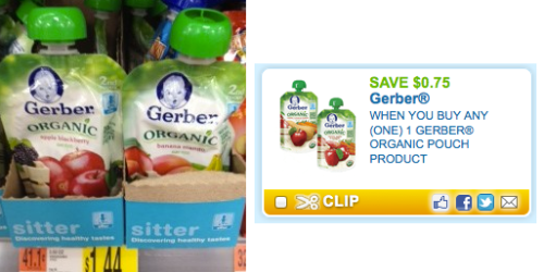 High-Value Gerber Baby and Toddler Food Coupons (+ Walmart and Target Scenarios)