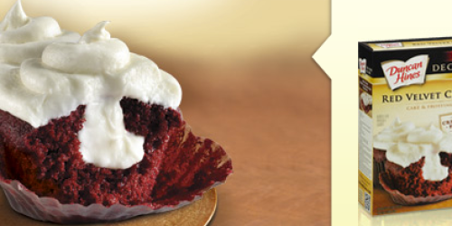 High Value $1/1 Box of the New Duncan Hines Red Velvet Cupcake Mix Coupon
