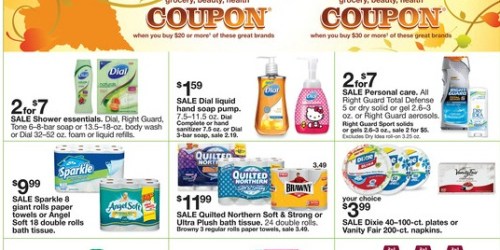 Kmart: Purex Laundry Soap and Sparkle Paper Towel 8pk As Low As $1 Each (Through 9/29)