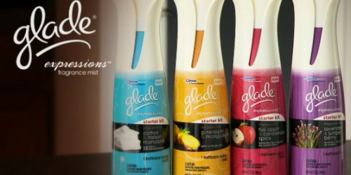 *HOT* $2/1 Glade Expressions Fragrance Mist Coupon = Better Than FREE Starter Kits at Target