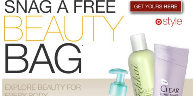 *HOT* FREE Target Beauty Bag with Samples & Coupons (Live Again – Facebook)