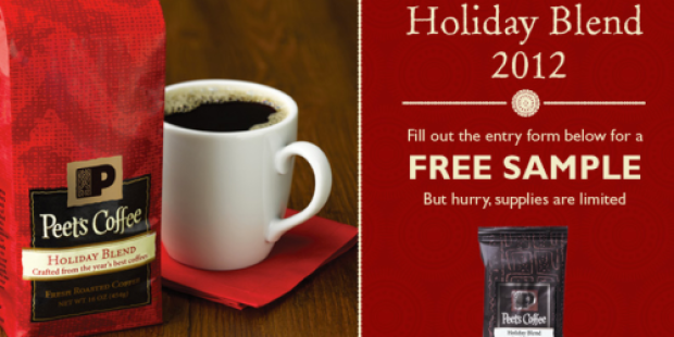 Free Peet’s Coffee & Tea Sample (Facebook)