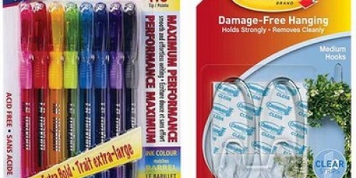 Staples: FREE Pens, Command Hooks, Batteries (+ Lots More!) After Rebates or Rewards