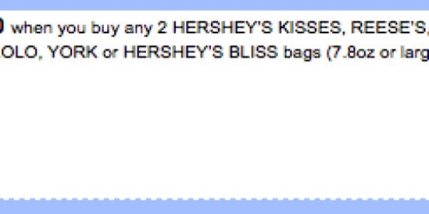 High Value $2/2 Hershey’s Bags Coupon = Only $0.50 Per Bag at Rite Aid, $1 at Walgreens + More