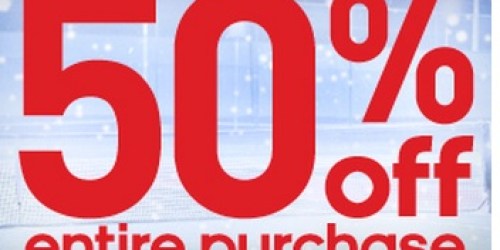 Adidas Outlet Friends & Family Event: 50% Off Your Entire Purchase (12/14-12/16)