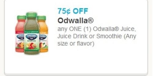 Rare $0.75/1 Odwalla Juice or Smoothie Coupon