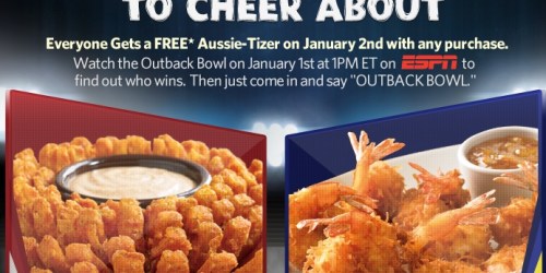 Outback Steakhouse: Free Bloomin’ Onion or Free Coconut Shrimp With Purchase (January 2nd)