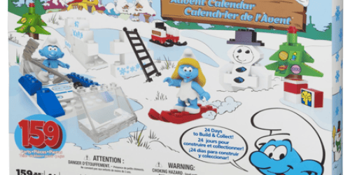 Amazon: *HOT* Smurf’s Advent Calendar by Mega Bloks Only $6.99 Shipped (Lowest Price!)