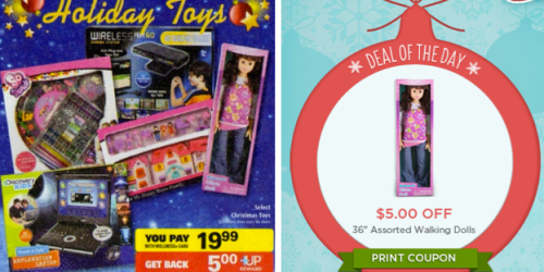 Rite Aid: 36″ Walking Doll Only $9.99 (Reg. $29.99!) and Cheap J.R. Watkins Products