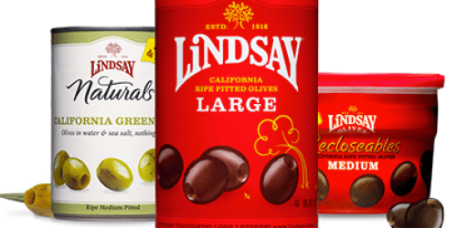 High-Value $1/1 Lindsay Olives Coupon = Possibly Free Olives at the Drugstores