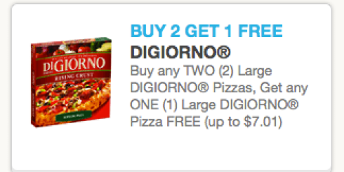 Buy 2 Get 1 FREE DiGiorno Pizza Coupon (New Link!)